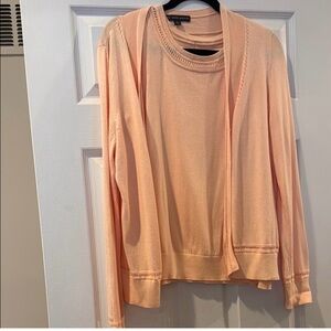 Brooks Brothers Light Coral Knit Set